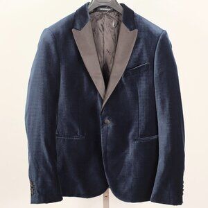 Giorgio Armani Emporio Evening jacket blazer 50 US 40 velvet navy tuxedo M Line